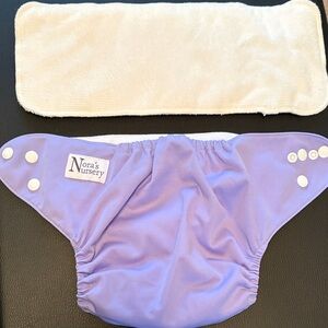2/$15 Lavender Reusable Cloth Diaper Cover